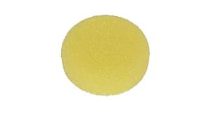 Sealey PTCCHV79Y Buff & Polishing Foam Head Hook & Loop Ø80 x 25mm Yellow/Coarse