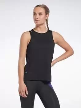 Reebok Les Mills Activchill+dreamblend Tank Top - Black Size M Women