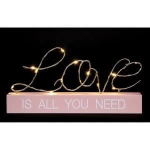 LED String Words Love