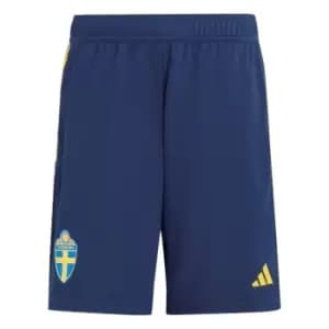 adidas Sweden Tiro 23 Training Shorts Mens - Team Navy Blue 2 / Eqt Yellow