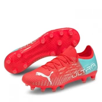 Puma Ultra 3.1 Ladies FG Football Boots - SunBlaze/Aqua