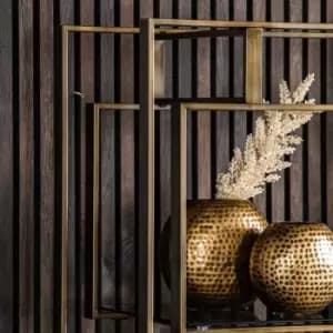 Crossland Grove Thornbury Open Display Bookcase Bronze