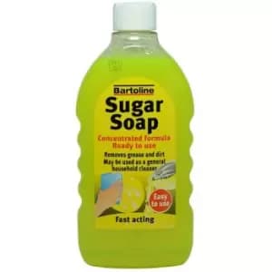 Bartoline Sugar Soap Liquid Concentrated 1 Litre Bottle