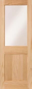 Wickes Tamar External Pine Door Glazed 1 Panel 1981 x 838mm