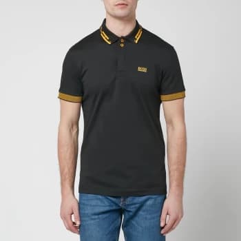 BOSS Athleisure Mens Paddy 1 Polo Shirt - Black - S