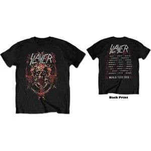 Slayer - Demonic Admat European Tour 2018 Mens X-Large T-Shirt - Black