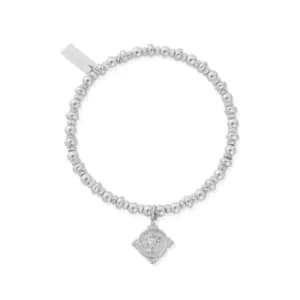 ChloBo SBDS889 Didi Sparkle Lion Head Bracelet