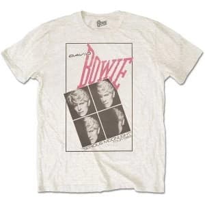 David Bowie - Serious Moonlight Unisex Large T-Shirt - White