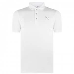 Puma Rotation Polo Shirt Mens - White