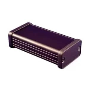Hammond 1455D802BK Extruded Aluminium Enclosure 80 x 45 x 25mm Black
