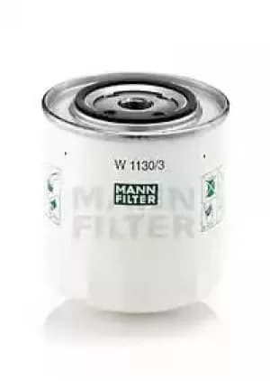 Oil Filter W1130/3 By Mann