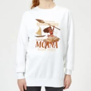 Moana Find Your Own Way Womens Sweatshirt - White - 3XL