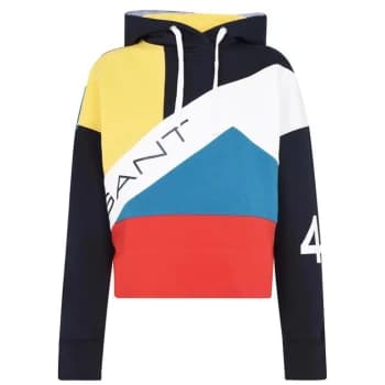 Gant Colour Block Hoodie - Multi