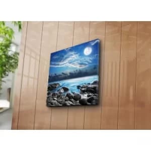 4545K-7 Multicolor Decorative Canvas Painting