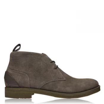 Reiss Reeves Desert Boots - Mint