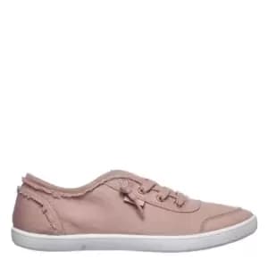 Skechers Cute Canvas Trainers Ladies - Pink