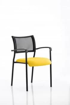 Brunswick Bespoke Colour Seat Black Frame Senna Yellow