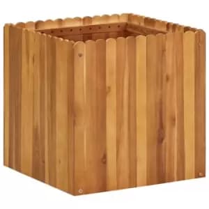 Vidaxl Garden Raised Bed 50x50x50cm Solid Acacia Wood