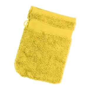 Jassz Travel Washing Glove/Bag (350 GSM) (One Size) (Bright Yellow)