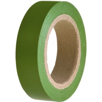 HellermannTyton 710-00103 HelaTape Flex 15 - PVC Tape Green 15mm x 10m