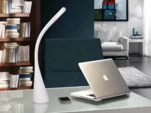 Lain Integrated LED Table Lamp White