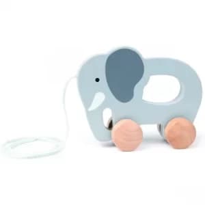 Hape Elephant Wooden Pull Along Toy