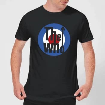 The Who Target Mens T-Shirt - Black - 3XL - Black