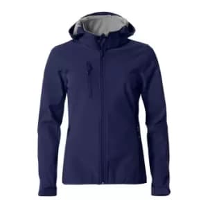 Clique Womens/Ladies Plain Soft Shell Jacket (3XL) (Dark Navy)
