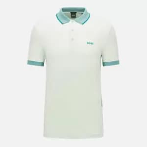 BOSS Athleisure Mens Paule Polo Shirt - Open Green - M