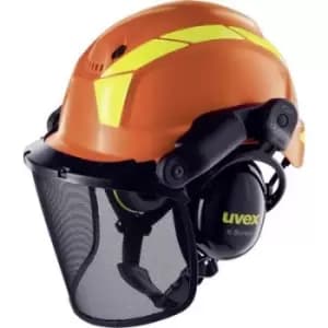uvex 9772 9774237 Foresters hard hat Orange