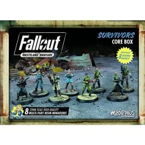 Fallout: Wasteland Warfare - Survivors Core Box Board Game