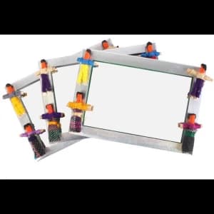 Set of 36 Worry doll mirrors