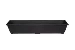 Whitefurze 90cm Venetian Window Box, Black