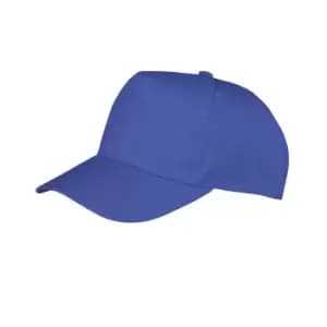 Result Unisex Core Boston 5 Panel Printers Baseball Cap (One Size) (Royal)