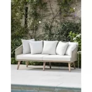 Outdoor Indoor Colwell 2 Seater Sofa Bench Seat Chair Wood Patio - Garden Trading