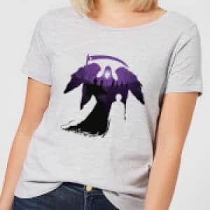 Harry Potter Gravestone Womens T-Shirt - Grey - 3XL