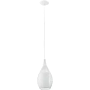 Razoni White Pendant - White - Eglo