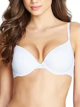 Wonderbra Wonderbra T Shirt Bra - White, Size 32, Women
