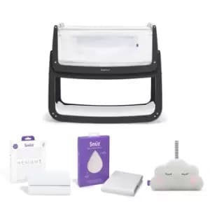 SnuzPod4 Bedside Crib Starter Bundle Slate