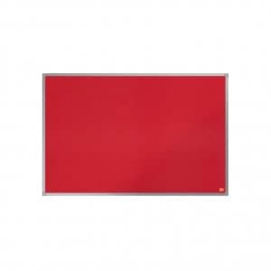 Nobo Essence Felt Notice Board 900 x 600mm Red 1904066
