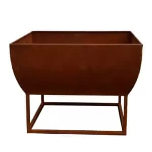Ivyline 35cm Outdoor Windermere Firebowl - Rust Iron