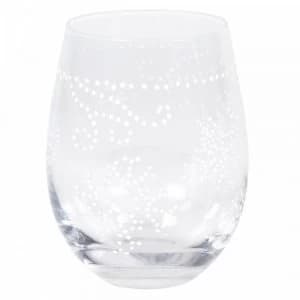 Snowflakes Tumbler Glass