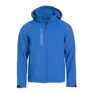 Clique Mens Milford Soft Shell Jacket (XS) (Royal Blue)