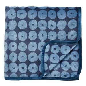 Helena Springfield Moda Lilum Fleece Indigo Throw Indigo (Blue)