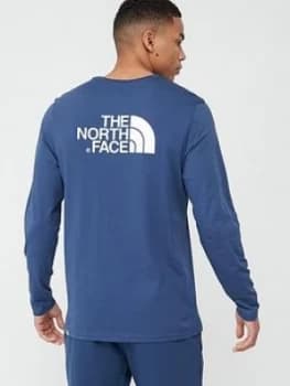 The North Face Long Sleeve Easy T-Shirt - Navy