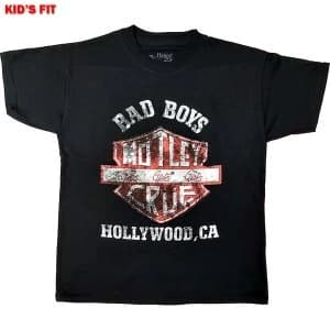 Motley Crue - BBOH Kids 11 - 12 Years T-Shirt - Black