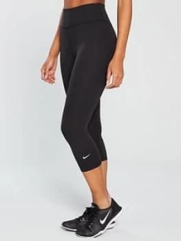 Nike The One Capri Legging - Black Size M Women