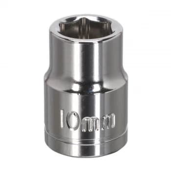 Sealey S0577 WallDrive Socket 10mm 3/8"Sq Drive