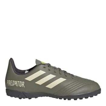 adidas Predator 19.4 Childrens Astro Turf Trainers - Green