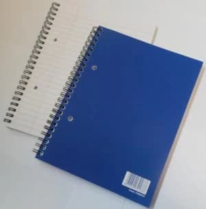 ValueX A5 Twinwire Laminated Notebook 100 Page (Pack 5)